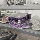 Amethyst - Half-Moon Geode - Statement Specimen