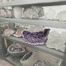 Amethyst - Half-Moon Geode - Statement Specimen