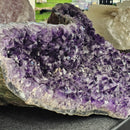 Amethyst - Half-Moon Geode - Statement Specimen