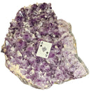 Amethyst with Calcite - Statement Specimen