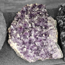 Amethyst with Calcite - Statement Specimen