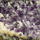 Amethyst with Calcite - Statement Specimen
