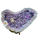 Amethyst with Calcite Burst - Coffee Table - Statement Specimen
