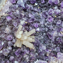 Amethyst with Calcite Burst - Coffee Table - Statement Specimen