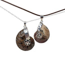 Ammonite - Star Cap - Pendant - Madagascar