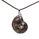 Ammonite - Star Cap - Pendant - Madagascar
