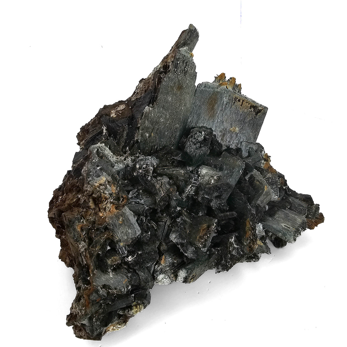 Black Amphibole - Mineral from Morocco, view 2 of 10