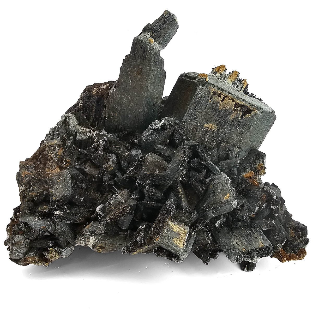 Black Amphibole - Mineral from Morocco, view 1 of 10