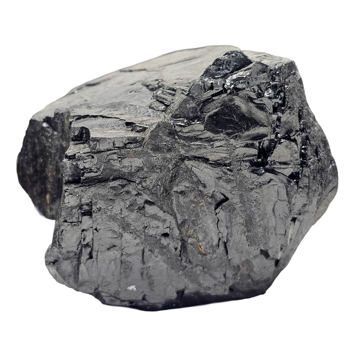 Anthracite coal from Coalmont, BC, Canada – single large piece