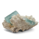 Aquamarine (Beryl) with Feldspar - Specimen