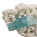 Aquamarine (Beryl) with Feldspar - Specimen