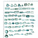 海蓝宝石 - 刻面