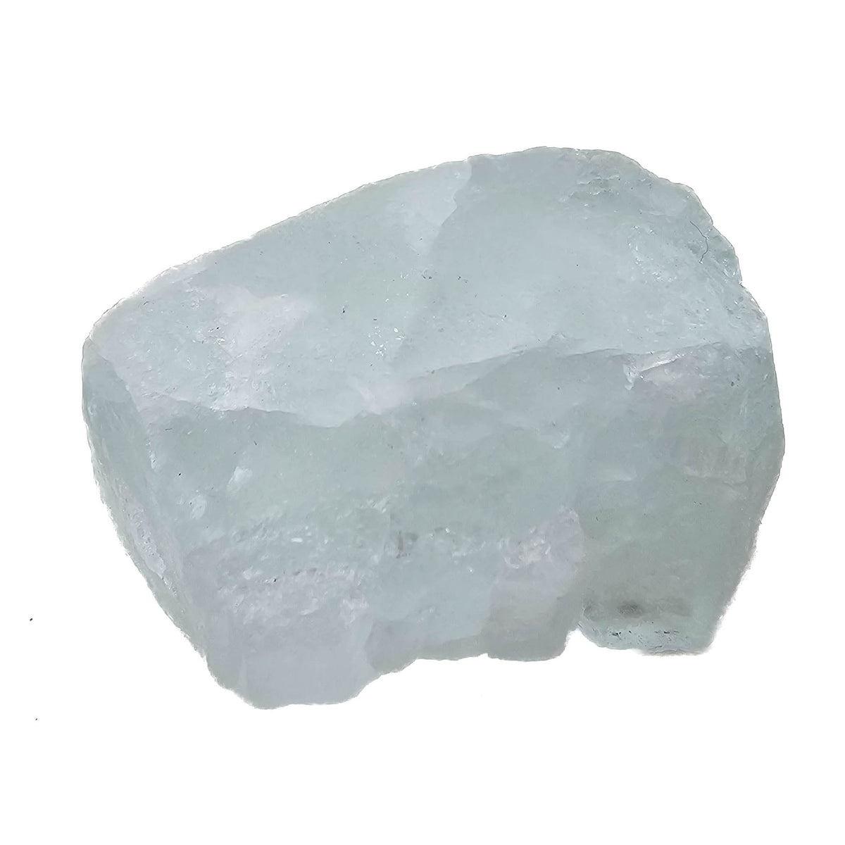 Aquamarine specimen, a variety of beryl, from Shigar Valley, Skardu District, Gilgit-Baltistan, Pakistan.