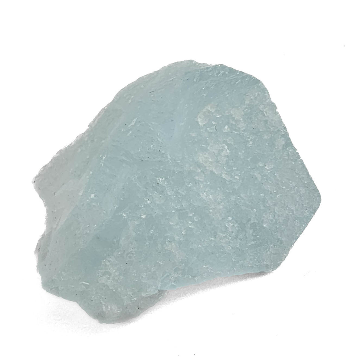 Aquamarine specimen, a variety of beryl, from Shigar Valley, Skardu District, Gilgit-Baltistan, Pakistan.