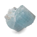 Aquamarine (Beryl) with Muscovite on Feldspar - Specimen