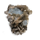 Aquamarine on Muscovite - Mineral