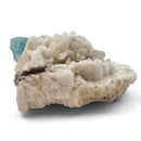 Aquamarine (Beryl) on Feldspar (Microcline) - Specimen