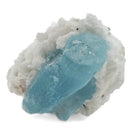 Aquamarine (Beryl) with Feldspar - Specimen