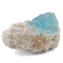 Aquamarine (Beryl) with Feldspar - Specimen