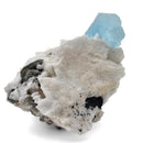 Aquamarine (Beryl) with Feldspar, Schorl (Tourmaline), and Muscovite- Specimen