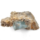 Aquamarine (Beryl) with Feldspar and Muscovite - Specimen