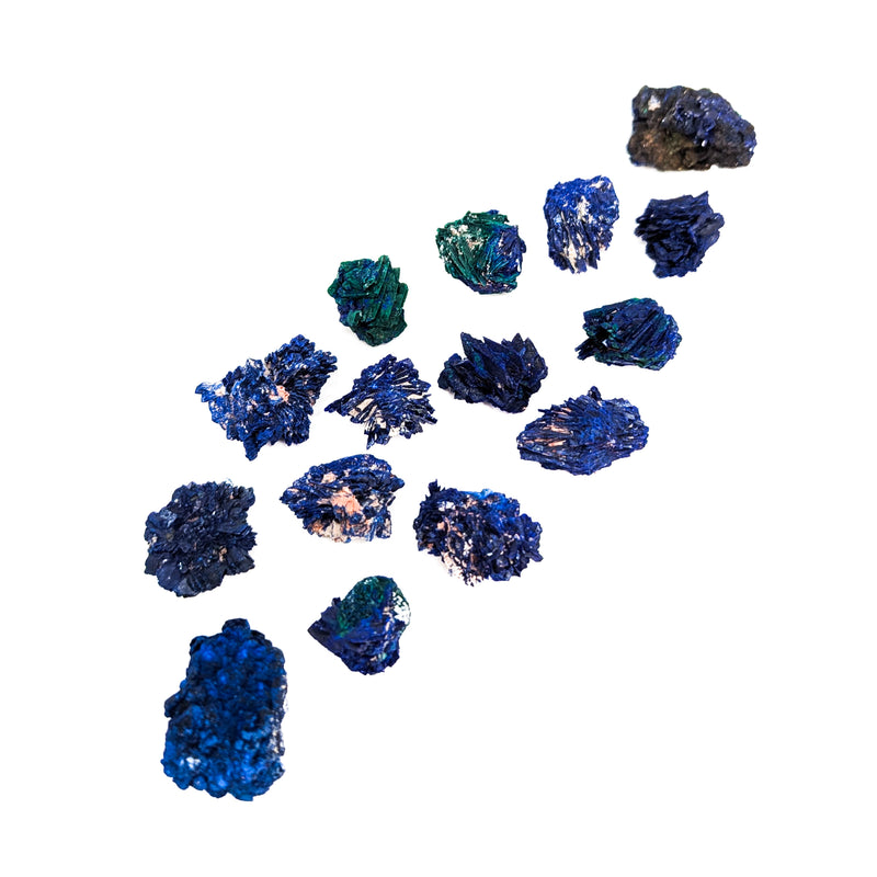 Azurite - Crystalline - Mineral