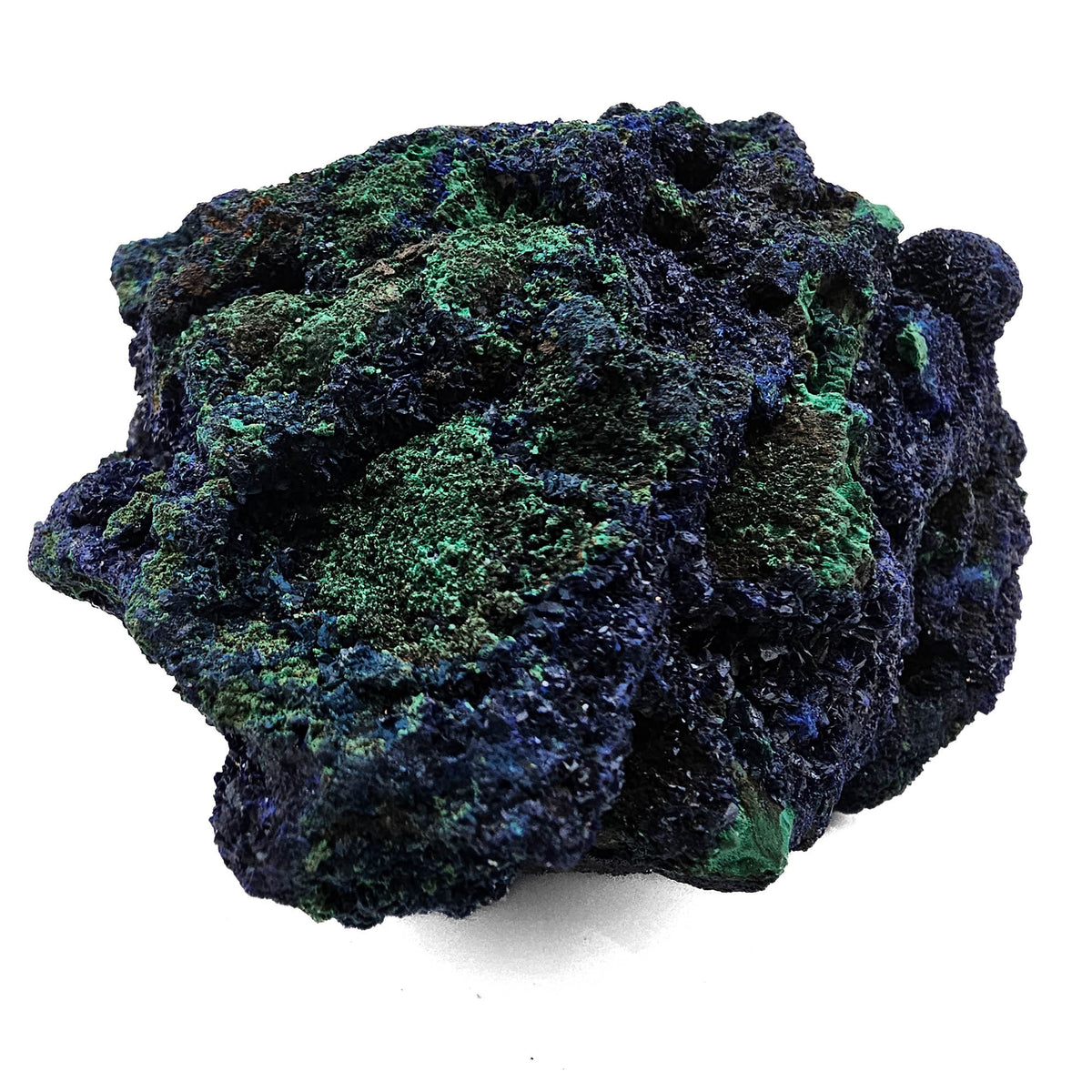 Azurite specimen, a copper carbonate, from Liufengshan Mine, Guichi District, Chizhou, Anhui, China.