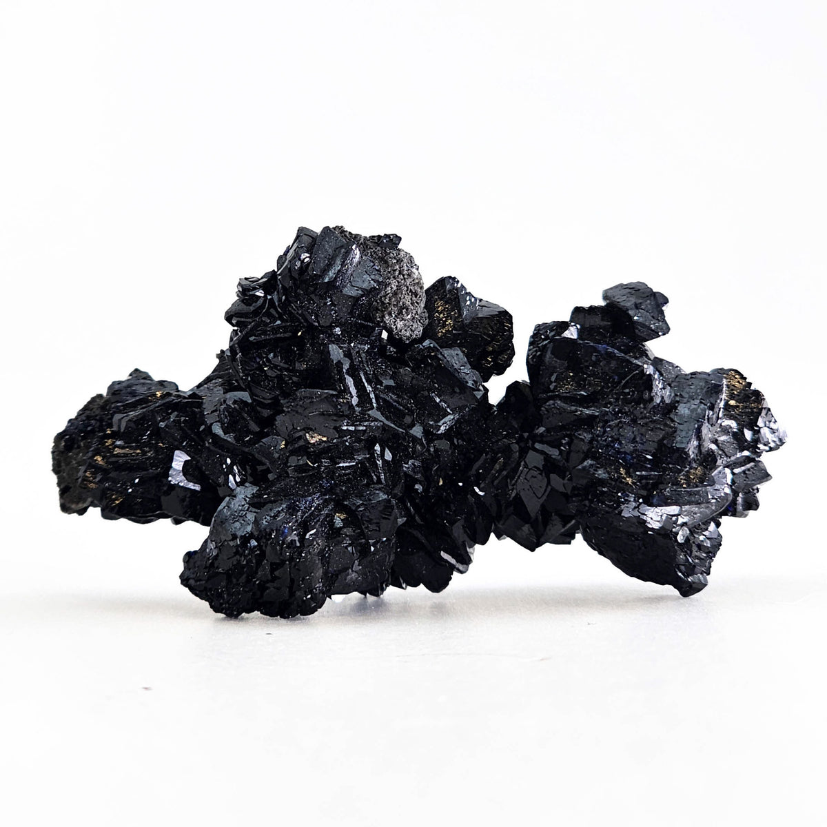 Azurite specimen, a copper carbonate.