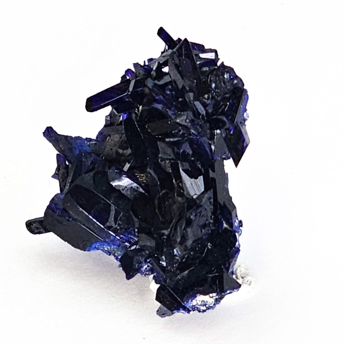 Azurite specimen, a copper carbonate.
