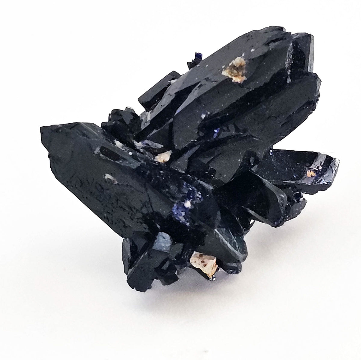 Azurite specimen, a copper carbonate.