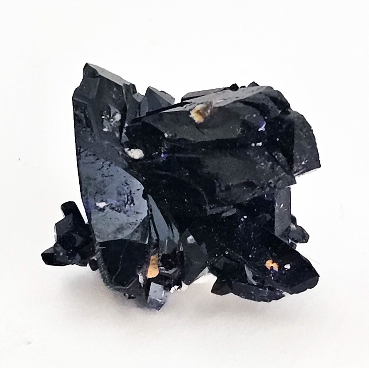 Azurite specimen, a copper carbonate.