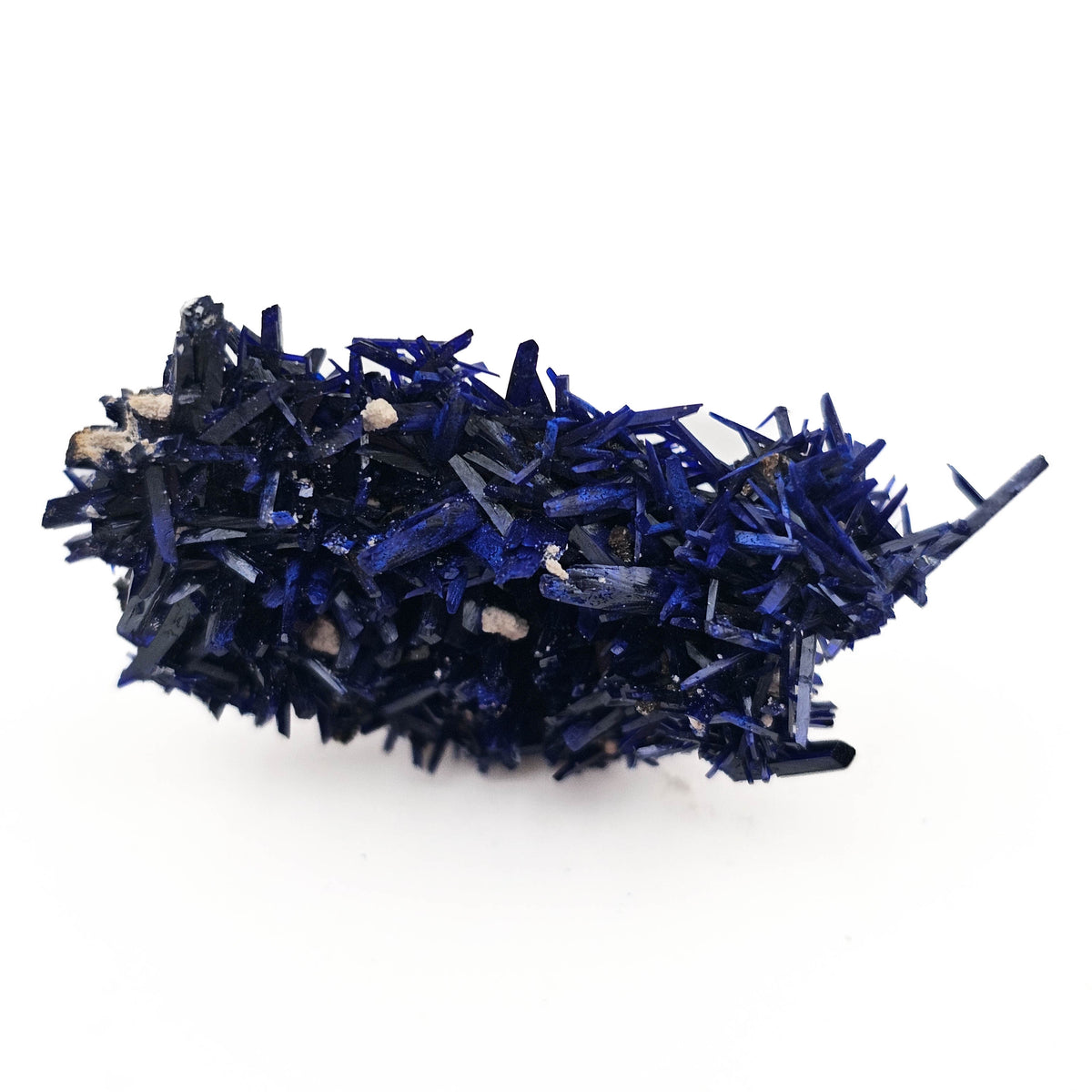 Azurite specimen, a copper carbonate.