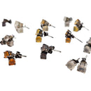 BC Agate - Stud Earrings - Broken Ox Creations - BC, Canada - India