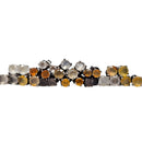 BC Agate - Stud Earrings - Broken Ox Creations - BC, Canada - India
