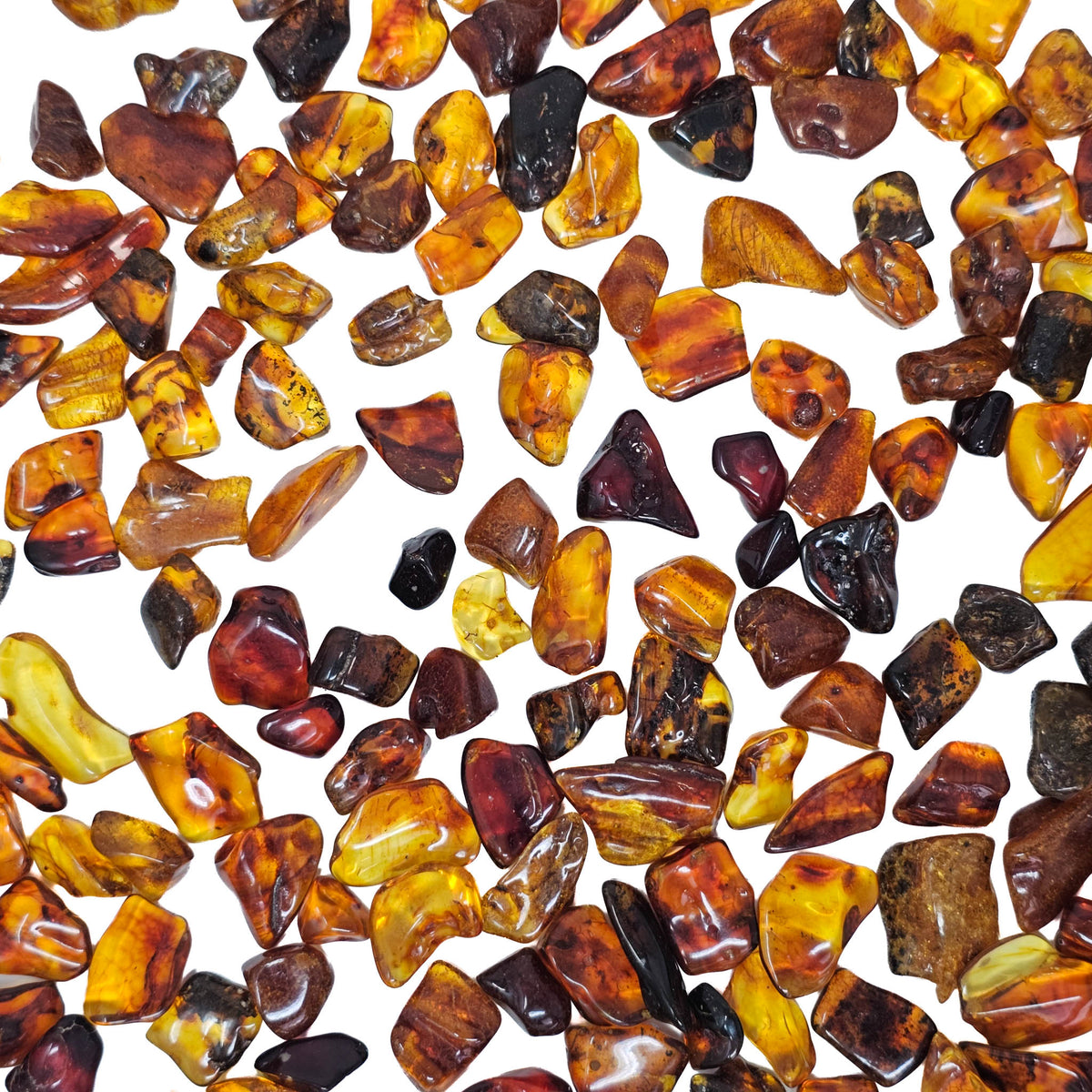 Baltic Amber - Tumble - Era: Eocene - Lithuania - UV reactive