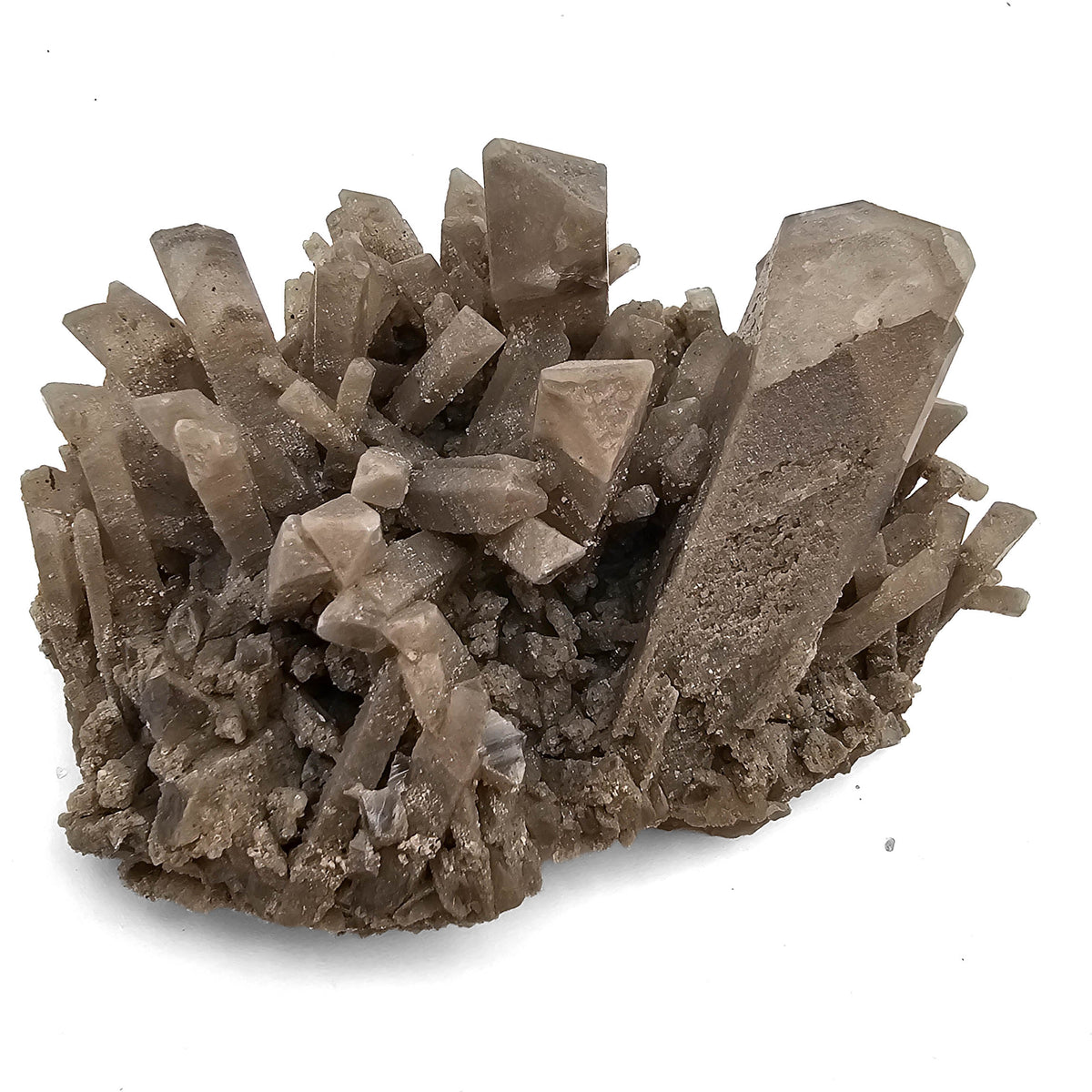 Barite specimen, barium sulfate, from Linwood Mine, Buffalo, Scott County, Iowa, USA.