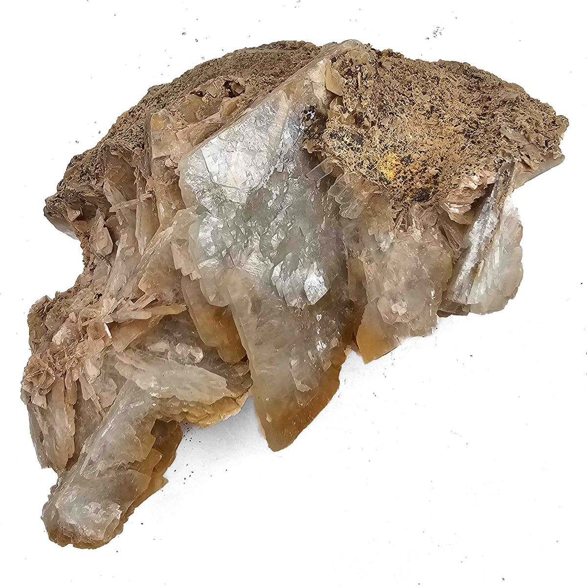 Barite specimen, barium sulfate.
