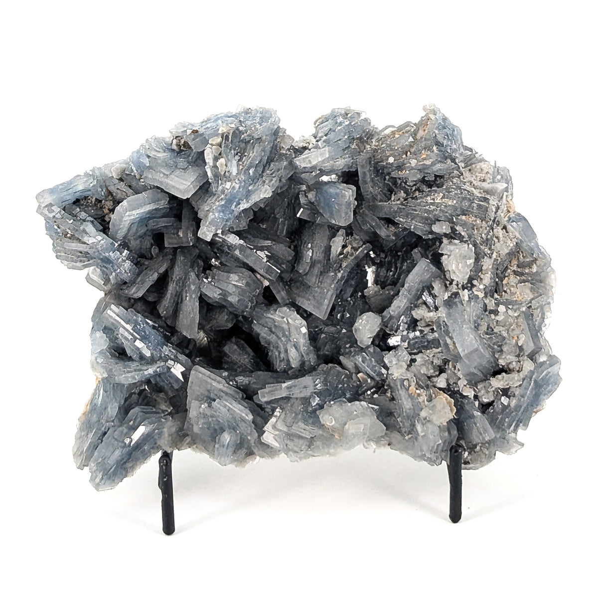 Cavnic Blue Barite specimen, barium sulfate, from Cavnic Mine, Cavnic, Maramureș County, Romania.