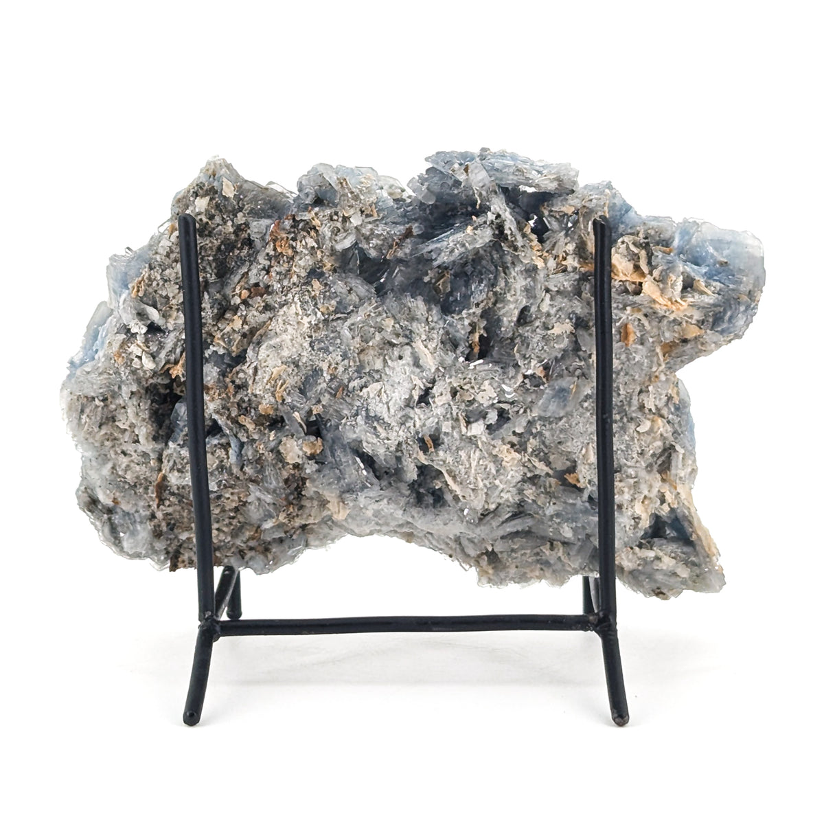 Cavnic Blue Barite specimen, barium sulfate, from Cavnic Mine, Cavnic, Maramureș County, Romania.