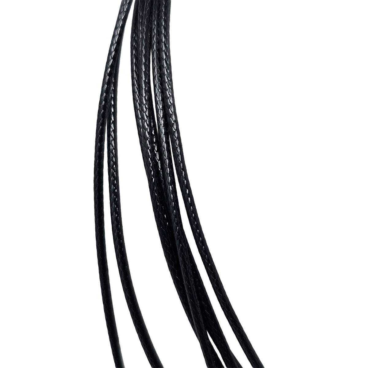 Black cord necklace – bundle of cords