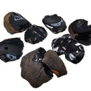 Black Obsidian - Spalled Face - Oregon, USA