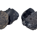 Black Obsidian - Spalled Face - Oregon, USA