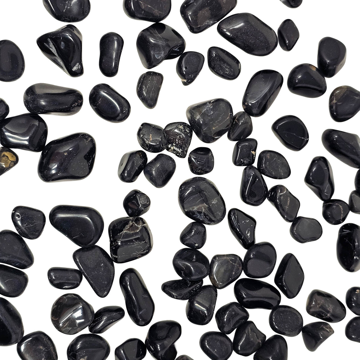 Black Tourmaline - A Grade - Tumble - Brazil - Root Chakra