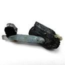 Black Tourmaline with Aquamarine (Beryl) - Specimen