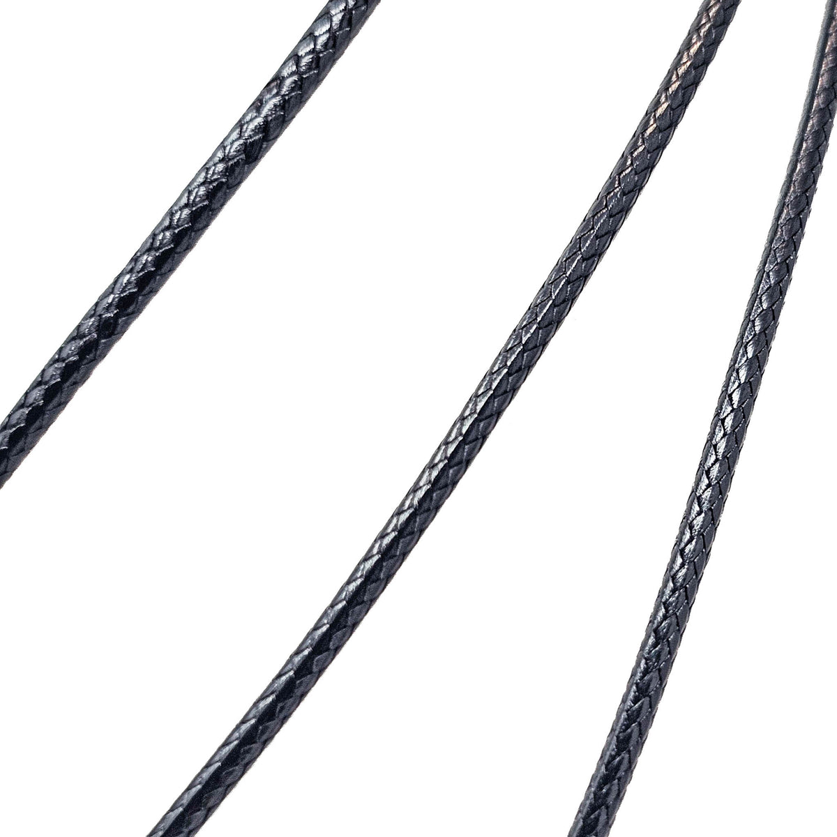 Black cord necklace – two cords