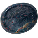 Bloodstone - Worry Stone - India - Heart, Sacral, Root Chakras