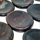 Bloodstone - Worry Stone - India - Heart, Sacral, Root Chakras