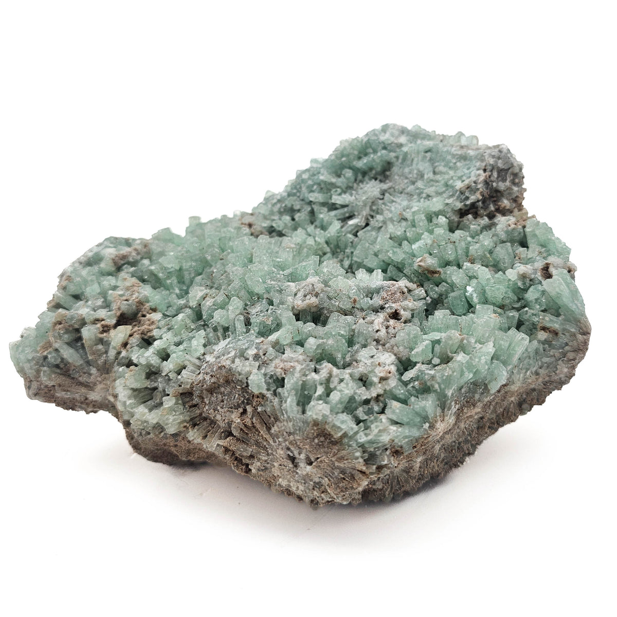 Blue Aragonite specimen from Khuzdar region, Balochistan Province, Pakistan.