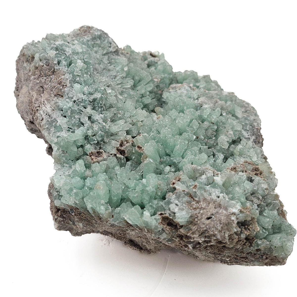 Blue Aragonite specimen from Khuzdar region, Balochistan Province, Pakistan.