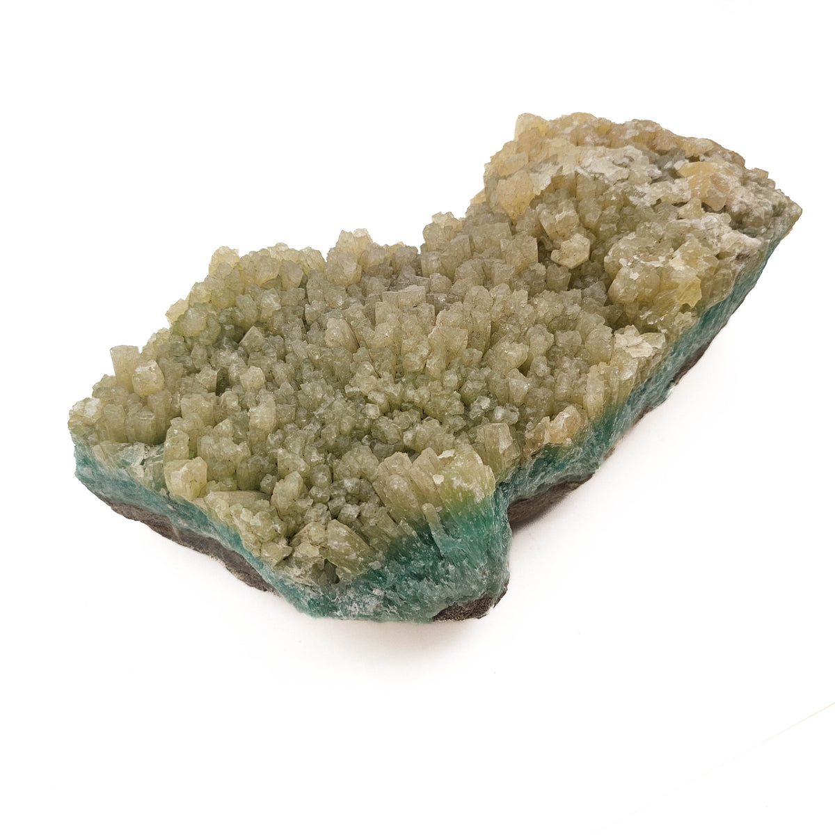Blue Aragonite specimen from Khuzdar region, Balochistan Province, Pakistan.